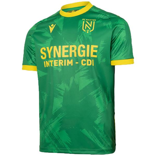 Nantes FC maglia da trasferta seconda maglia da calcio da uomo, abbigliamento sportivo da calcio, maglia sportiva 2022-2023